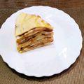 麻パパ's cooksnap of when they made 簡単ミルクレープ.