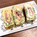 茉莉（まつり）'s cooksnap of when they made お弁当に♪ベーコンとねぎの卵焼き.