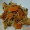 ミクヲ's cooksnap of when they made 油なし！生秋鮭とキノコのみそ炒め♡.