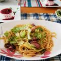 toroaki's cooksnap of when they made 美味い！ヒイカとキャベツのペペロンチーノ.