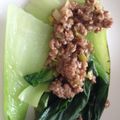 tmkkt's cooksnap of when they made 青梗菜の肉味噌あんかけ.