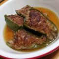 しょみ一's cooksnap of when they made 簡単！美味しい！ピーマンの肉詰め.