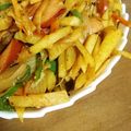 1児mamaちゃん's cooksnap of when they made 千切りじゃがいものカレー炒め.