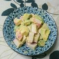 NAOばあさん's cooksnap of when they made かまぼことアボカドの美味しいおつまみ.