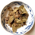 ☆PINK★CAT☆'s cooksnap of when they made 豚肉と牛蒡の甘辛炒め♪.