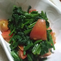 ゆーあちん's cooksnap of when they made ほうれん草とトマトの中華風サラダ.