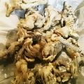 tama☆chobi's cooksnap of when they made 舞茸のサクサク米粉天ぷら.