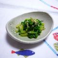 かこ☆かっちゃん's cooksnap of when they made 重曹効果で食べ易い＊ｾﾛﾘ葉お浸し.