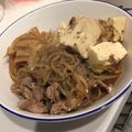 クックJNHAK0☆'s cooksnap of when they made すき焼き風肉豆腐.