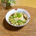 つちかな's cooksnap of when they made もずく酢揚げ玉のせ豆腐☆.