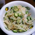 ストックホルダー☆'s cooksnap of when they made 新たまねぎとオクラのサラダ.