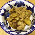 きなこだるま's cooksnap of when they made ほっこり♡鶏肉とさつま芋の甘辛煮♪.