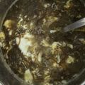 クックZALFUV☆'s cooksnap of when they made もずくと卵のみそ汁.