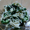 ナーちゃん's cooksnap of when they made ✿オクラとえのきのごま酢であえ物✿.