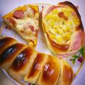 優希優希優希's cooksnap of when they made 成形パン☆ハムコーン.