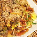 にゃんたろー's cooksnap of when they made レタスと玉子の中華風甘酢餡かけ.
