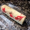 食べ過ぎ野郎's cooksnap of when they made ☆２色マーブル模様のロールケーキ☆.