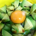 kokko37's cooksnap of when they made .＊アボカド卵かけごはん＊ﾟ.