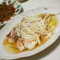 ☆Haru☆☆'s cooksnap of when they made ごま油がジュー！イトヨリの中華風酒蒸し☆.