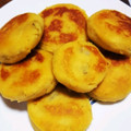 晴れ女グリコ's cooksnap of when they made もちもち♡さつまいも餅.