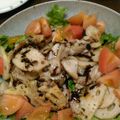 せつせつせつ's cooksnap of when they made レンコンと豚こまのバルサミコサラダ.