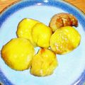 すいちゃんlove's cooksnap of when they made 栗の甘露煮.