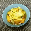 おはなすき's cooksnap of when they made 白菜とさつま揚げの煮物.