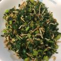 ゆーのめ's cooksnap of when they made 常備菜＊大根葉のおかかじゃこ炒め.