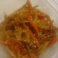 クック7N04HA☆'s cooksnap of when they made 簡単！お弁当、常備菜◎きんぴらごぼう.