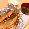 れちゃずキッチン☆'s cooksnap of when they made 簡単♡鮭のホイル焼き.