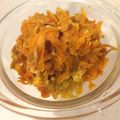 witchaura's cooksnap of when they made 2歳娘の大好物♡にんじんしりしり.