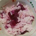 oみぃちゃんo's cooksnap of when they made 綺麗！紫芋ご飯.