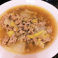 なぉなな's cooksnap of when they made とろっとろ！白菜と挽肉の餡掛け.