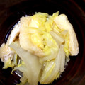 momoka0225's cooksnap of when they made 白菜とエリンギと油揚げの煮物.
