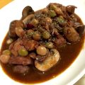 konoming87's cooksnap of when they made 鶏の赤ワイン煮(コックオヴァン).