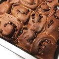モグモ's cooksnap of when they made ぐるぐる焼きチョコパン（スクエアver）.