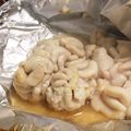 ikekioa's cooksnap of when they made 白子のホイル焼き~お塩でどうぞ。.
