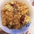 LuckyBerry's cooksnap of when they made めんつゆで♪簡単さつまいもの炊き込み御飯.