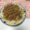 うにゃーにゃ's cooksnap of when they made 中華風肉味噌そぼろあんの野菜炒め.