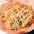 ☆二ｺチｬン☆'s cooksnap of when they made 濃厚♪レンジで簡単！納豆バタマヨうどん♡.
