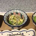 Amalka's cooksnap of when they made 春雨サラダ☆給食の味.