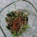 イチゴ、イチゴ。's cooksnap of when they made 栄養士献立　水菜のお浸し.