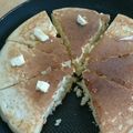 おかめー's cooksnap of when they made 粉から卵1個の大きなホットケーキ.