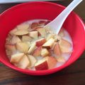 クックMUOXA1☆'s cooksnap of when they made 朝食にぴったり　りんごオートミール.
