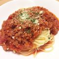 メロンパンマン's cooksnap of when they made お肉たっぷり本格ボロネーゼソース.