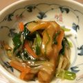 くしんぼう丸's cooksnap of when they made ニラとさつま揚げの炒め物＊給食メニュー＊.