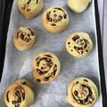 クックOLXZXZ☆'s cooksnap of when they made 【ＨＢ】抹茶入り 甘納豆パン.