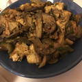 みー３２'s cooksnap of when they made ナスとピーマンと厚揚げのカレー炒め.