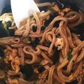 shino_6699's cooksnap of when they made 低糖質＊ｵｵﾊﾞｺ使用＊手打ち寒天麺.