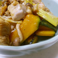 そらてんママ's cooksnap of when they made 焦がしネギとかぼちゃの炒めもの.